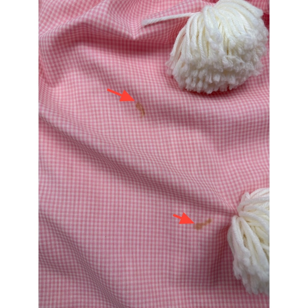 Vintage Matching Couples Clown Costumes Pink Blue Gingham Pierrot Handmade - Picture 8 of 16
